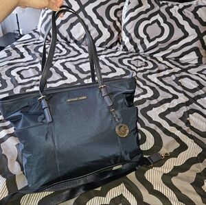 Michael Kors Navy Blue Diaper Bag